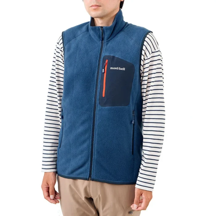 Montbell - 男裝 CLIMAPLUS 100 Zip Vest 保暖背心 1106603